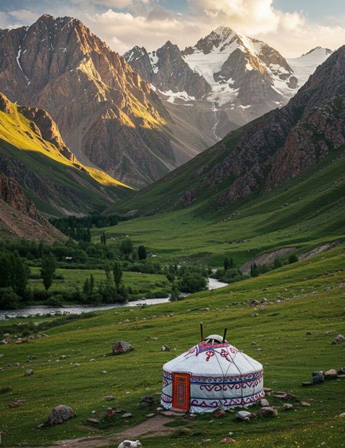 MUSLIM TOUR 5 TAN (KAZAKSTAN, UZBEKISTAN, TAJIKISTAN, KRYGSTAN, TURKMENISTAN) 16 HARI