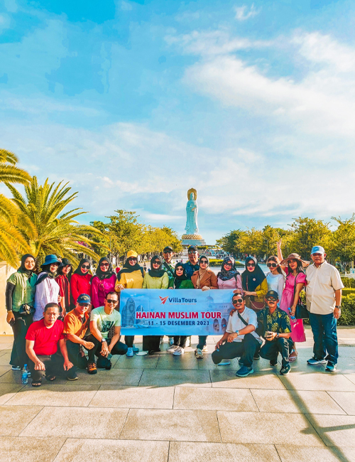 MUSLIM TOUR CHINA HAINAN PROMO FREE VISA GROUP 5 HARI