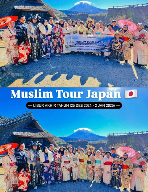 MUSLIM TOUR JAPAN PLUS BRUNEI SUPER PROMO 6 HARI