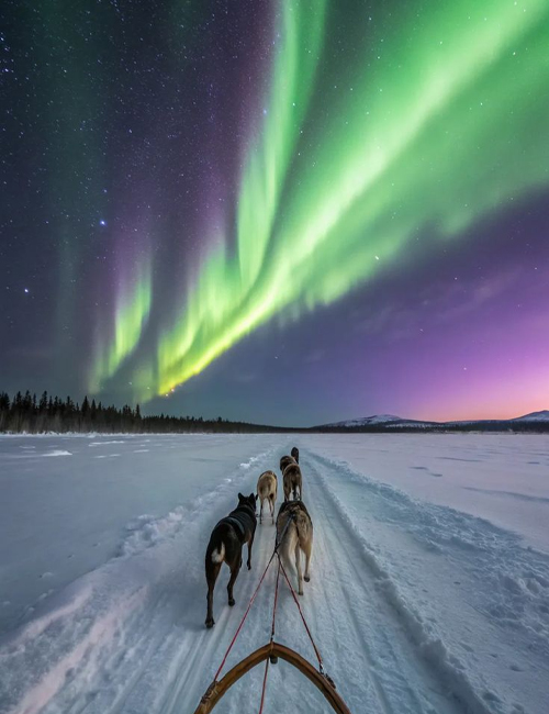 MUSLIM TOUR SCANDINAVIA FINLAND WITH AURORA HUNTING 11 HARI