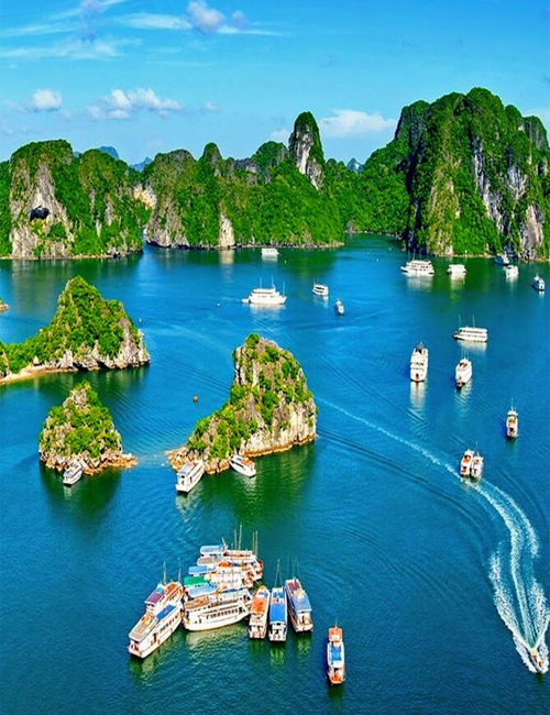 MUSLIM TOUR VIETNAM FANSIPAN MOUNTAIN – HALONG BAY 5 HARI