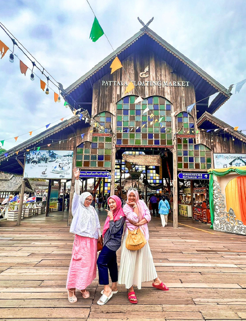 THAILAND BANGKOK PATTAYA PROMO AMAZING MUSLIM TOUR 5 HARI