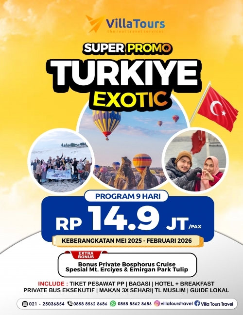 PROMO TURKI BONUS PRIVATE BOSPHORUS CRUISE 9 HARI